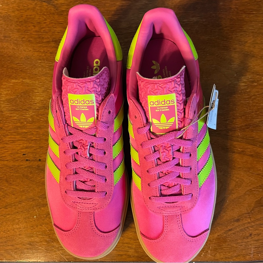 Adidas Women's Gazelle Bold Sneakers - Picture 2 of 5